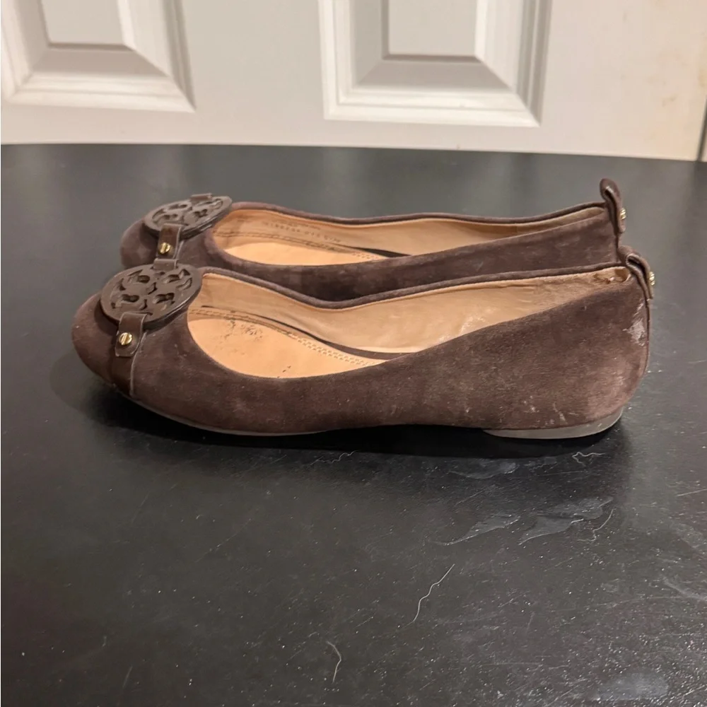 Tory Burch elegant suede
